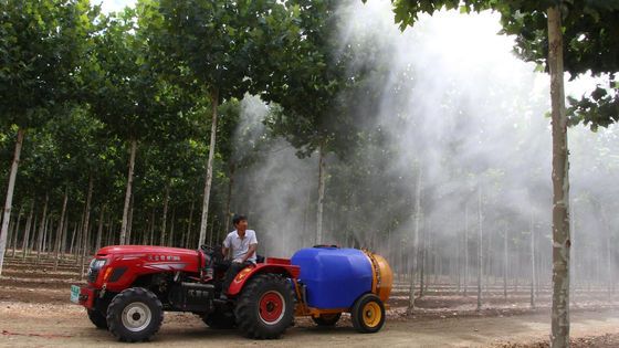 Autonomous Traction Air Supply Orchard Mist Sprayer 1600L CE approved