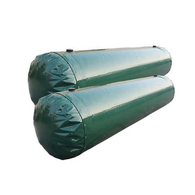PVC Folding Soft Flood Water Barrier , Durable Flood Dam Barrier