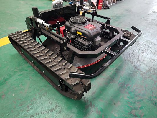 Remote Control Robotic Lawn Mower Four Wheel Working Fast Weeding