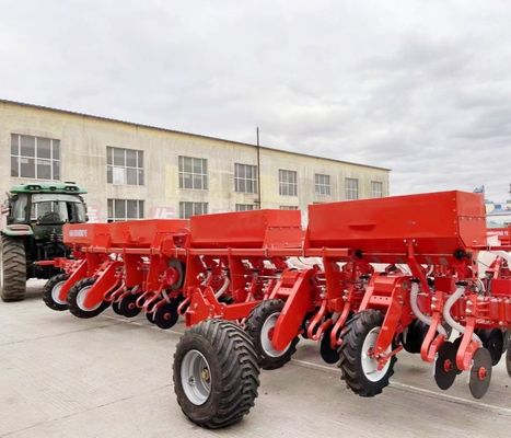 Air System Precision Seeder Agriculture Equipment 9 Rows  The Seeding Strips Of The Seeder  12.5 Cm