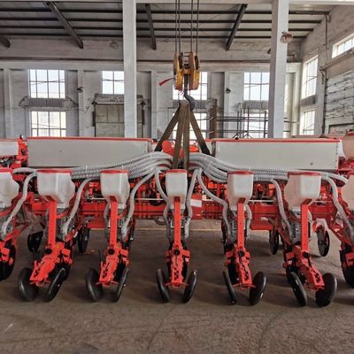 Air System Precision Seeder Agriculture Equipment 7 Rows Line Spacing Range 50-68 Cm